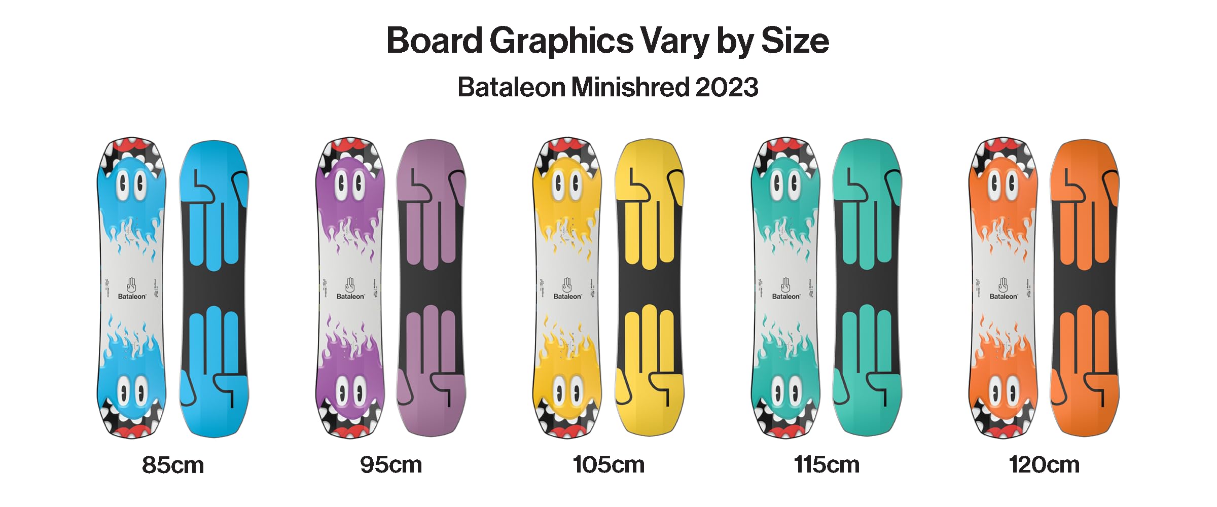 Amazon.com : Bataleon Youth Minishred - 2023 Size 105 : Sports
